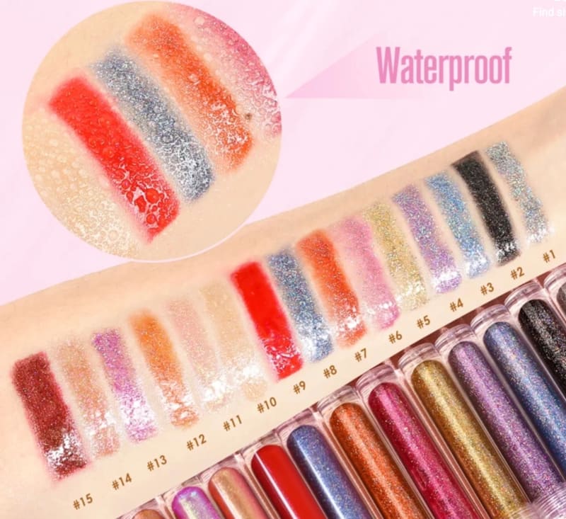 B & C Pro Holographic Glitter Lip Gloss