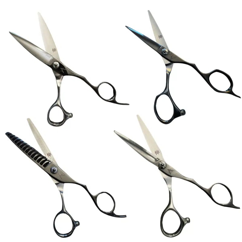 SHIN Master Hairdresser Scissor Set – Full 4-Piece Collection