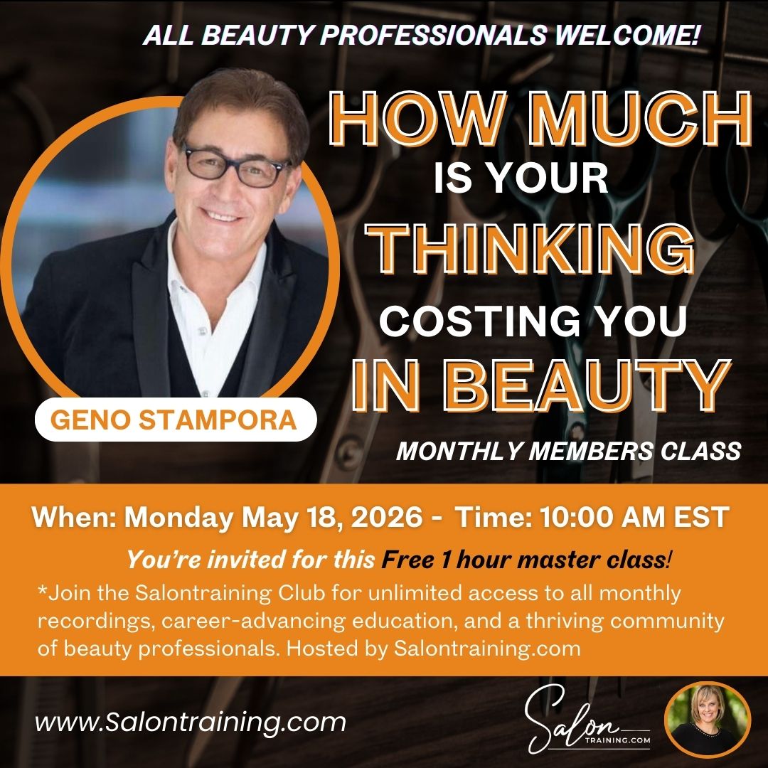 "How much is your thinking costing you in beauty"