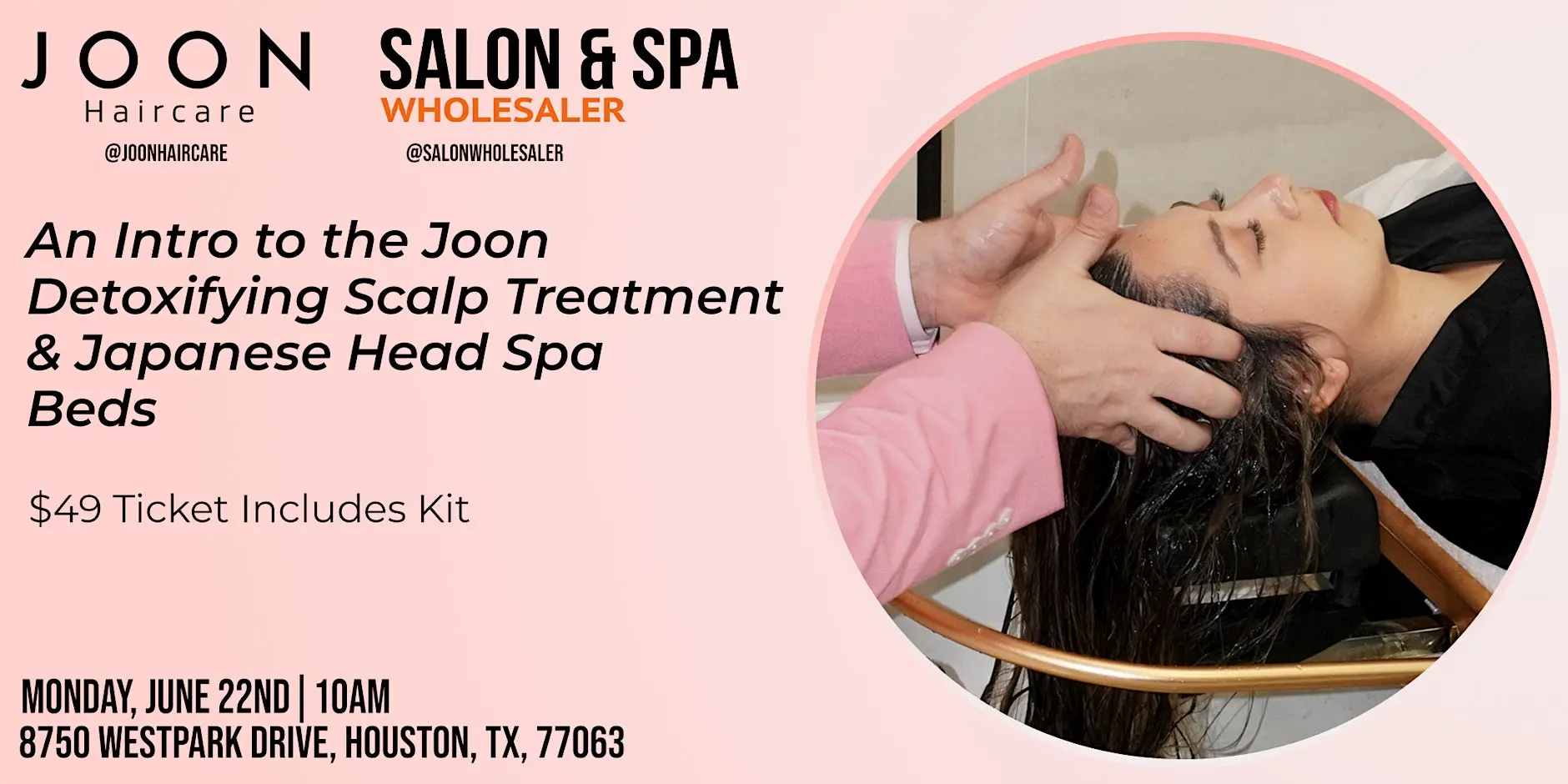 Joon Haircare: Intro to Detoxifying Scalp Treatments & Head Spa Beds
