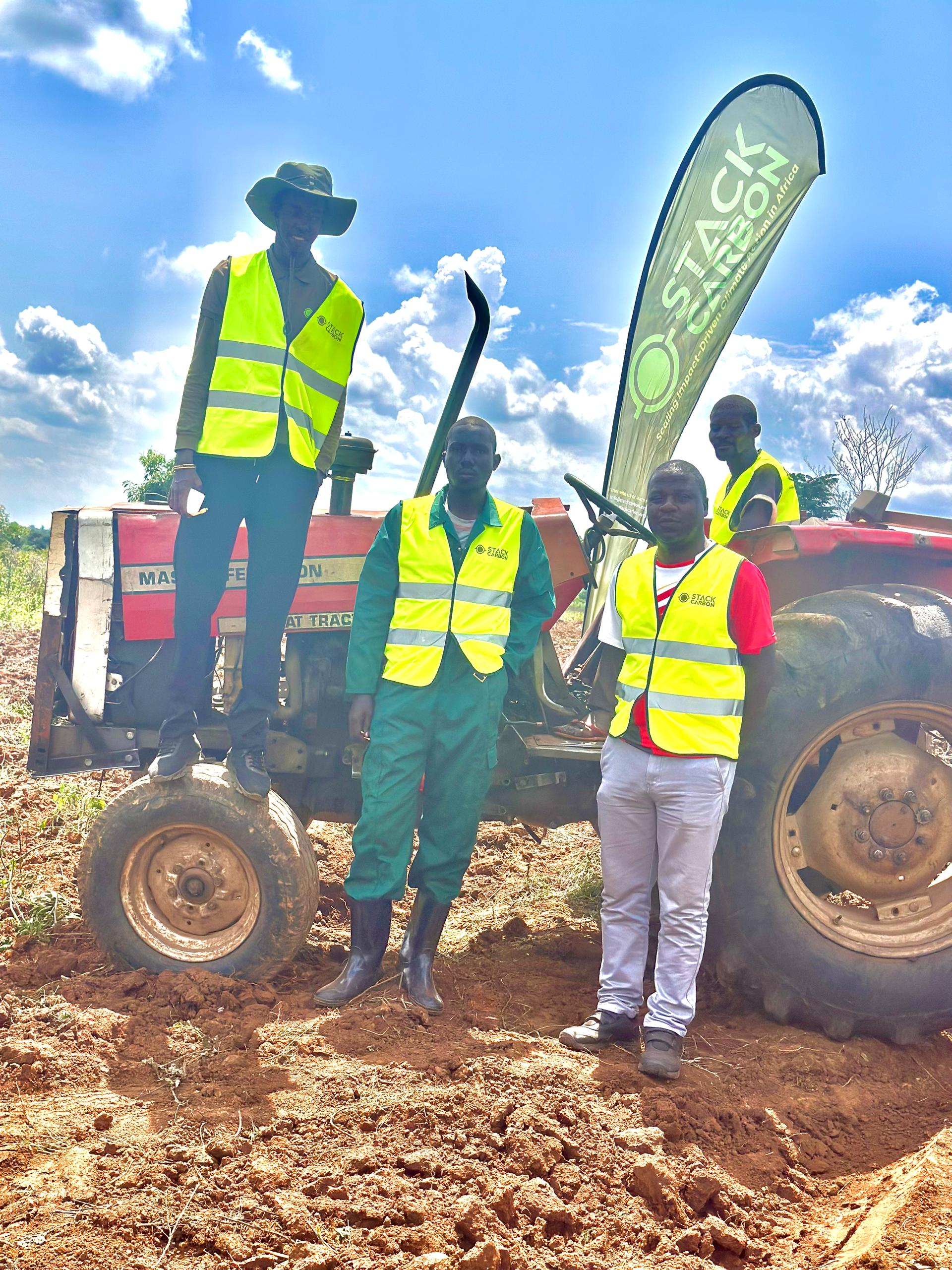 Landscape and soil conditions at the Karibu project site