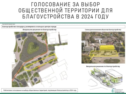 В 2024 году начнётся благоустройство площади в центре города