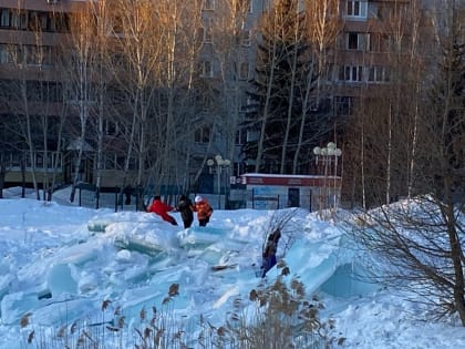 На развалинах городка