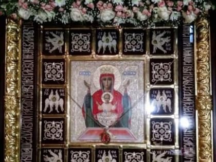 Чудотворная икона «Неупиваемая Чаша» в Троицке