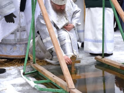 Троичане празднуют Крещение Господне