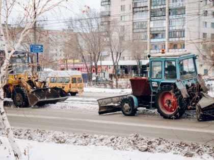 Из Магнитогорска за сутки спецтехника вывезла 5,5 тысяч тонн снега