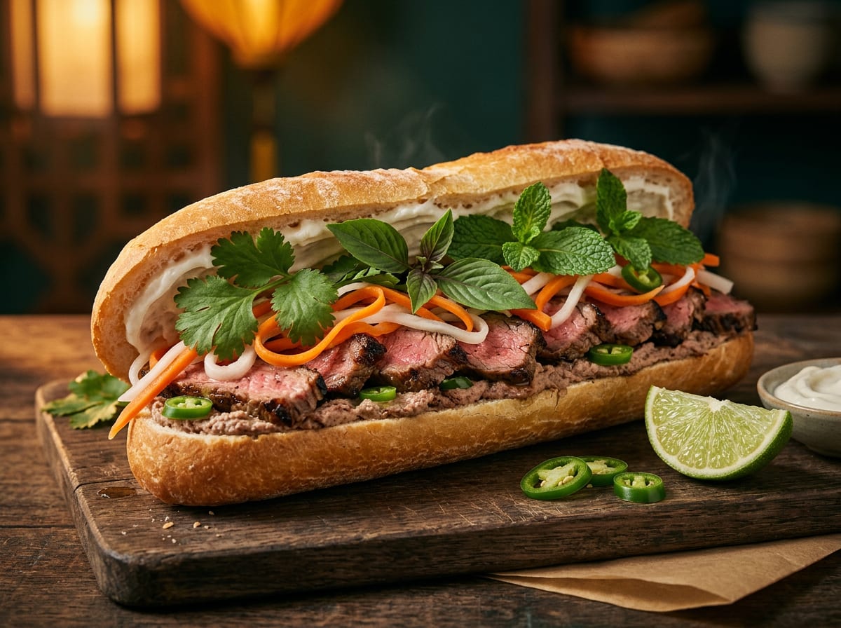Bánh Mì Bò Nướng (Sirloin Edition)