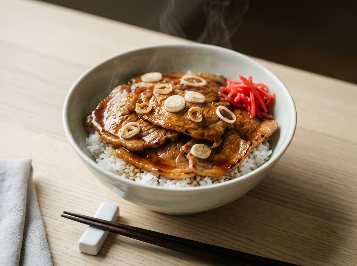 Butadon (Pork Donburi)