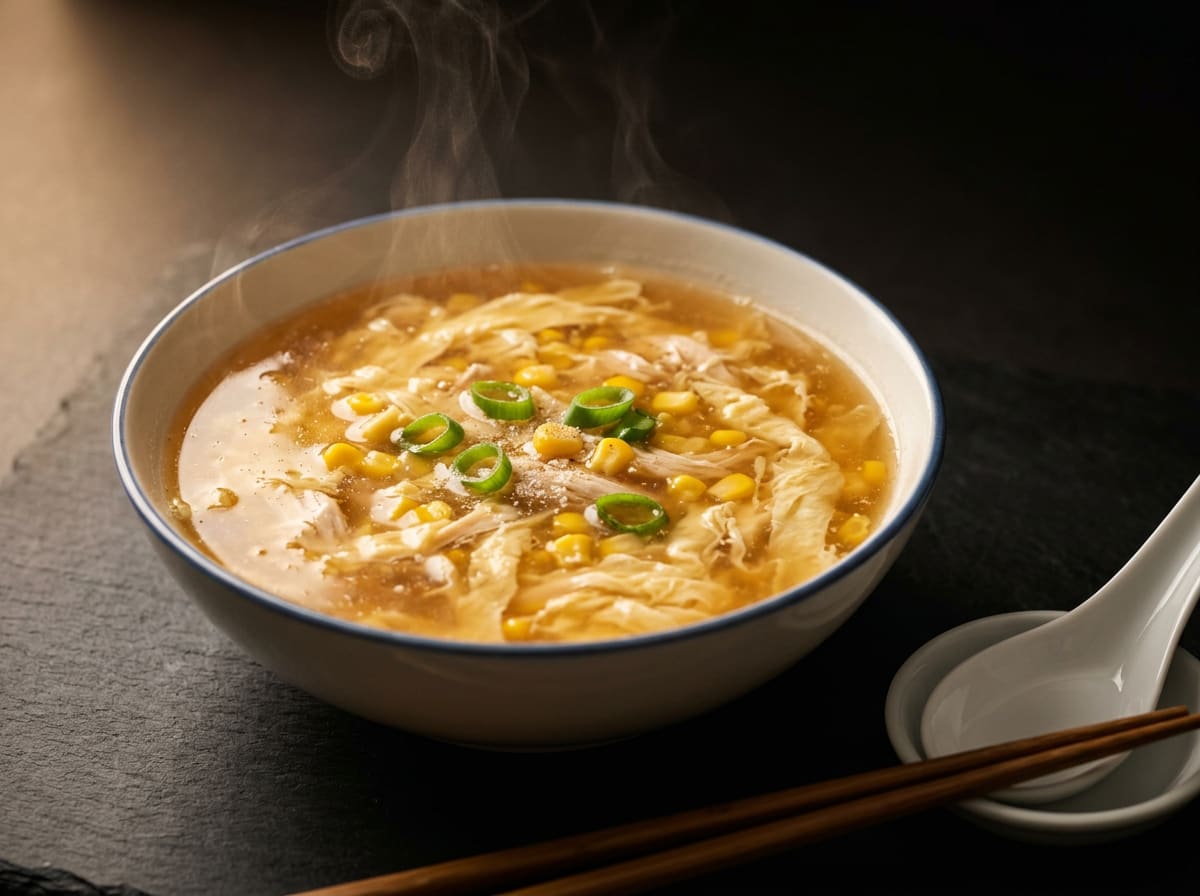 Chinese Takeaway-Style Chicken and Sweetcorn Soup