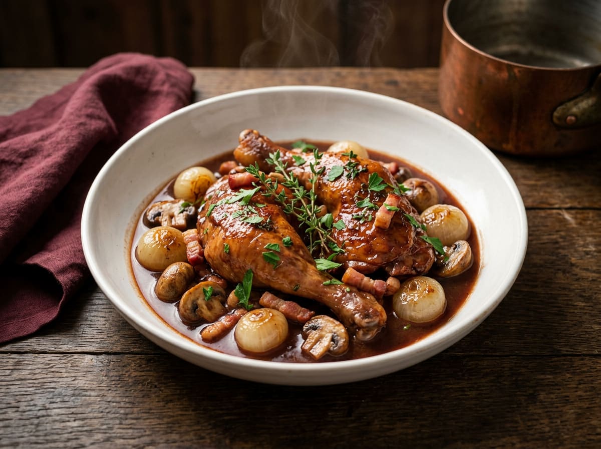 Coq Au Vin Traditional
