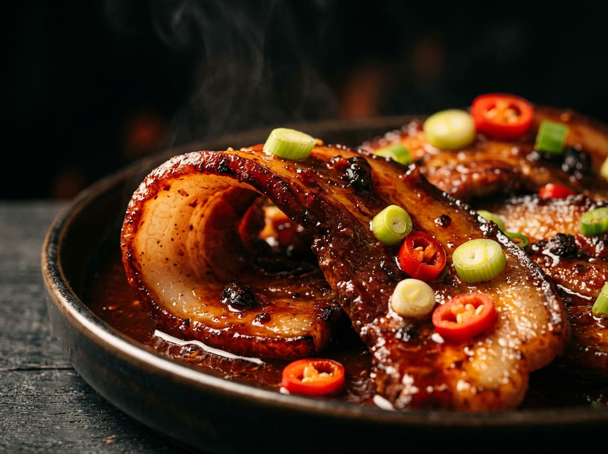 Double Cooked Pork (Hui Guo Rou)