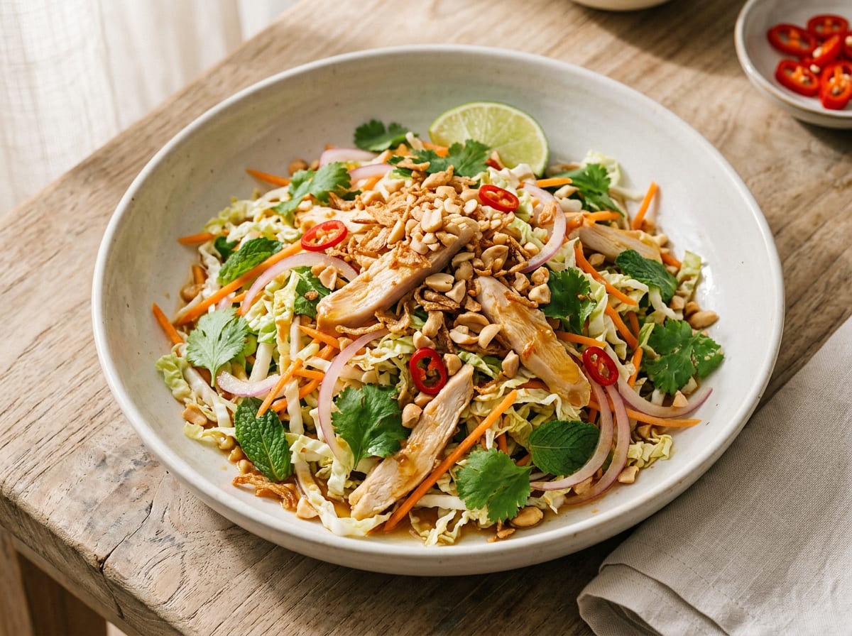 Crunchy Vietnamese Chicken Salad (Gỏi Gà)