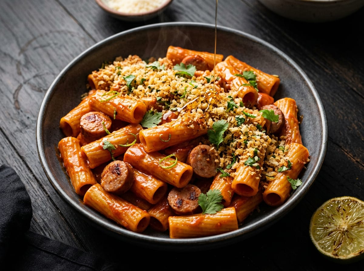 Gochujang Rigatoni