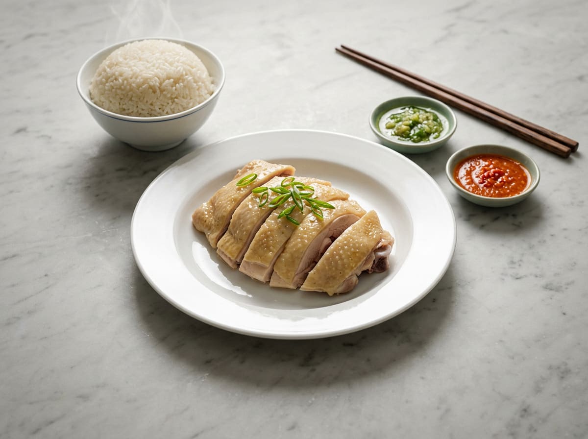 Hainanese Chicken Rice