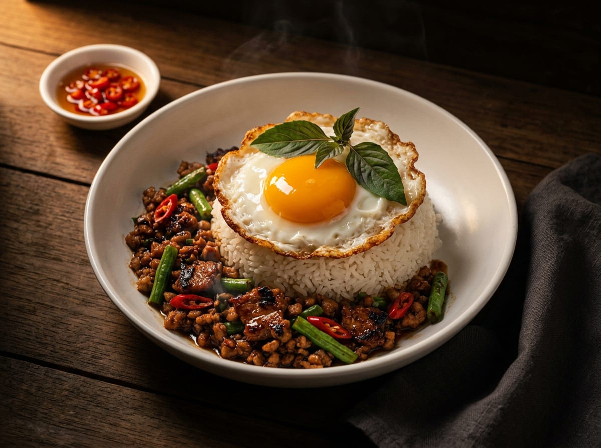 Pad Kra Pao (Thai Holy Basil Stir-Fry)