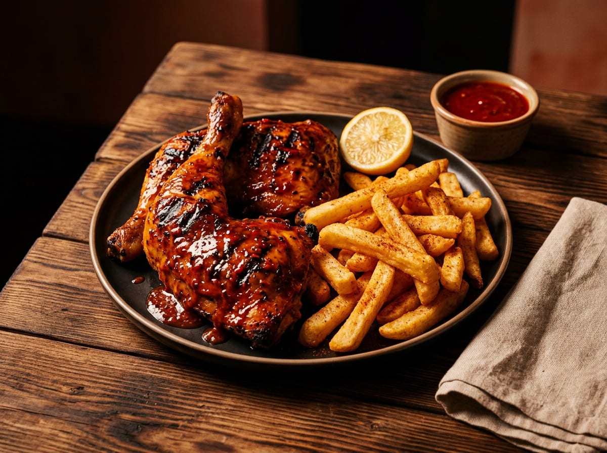 Peri Peri Chicken with Peri Peri Fries