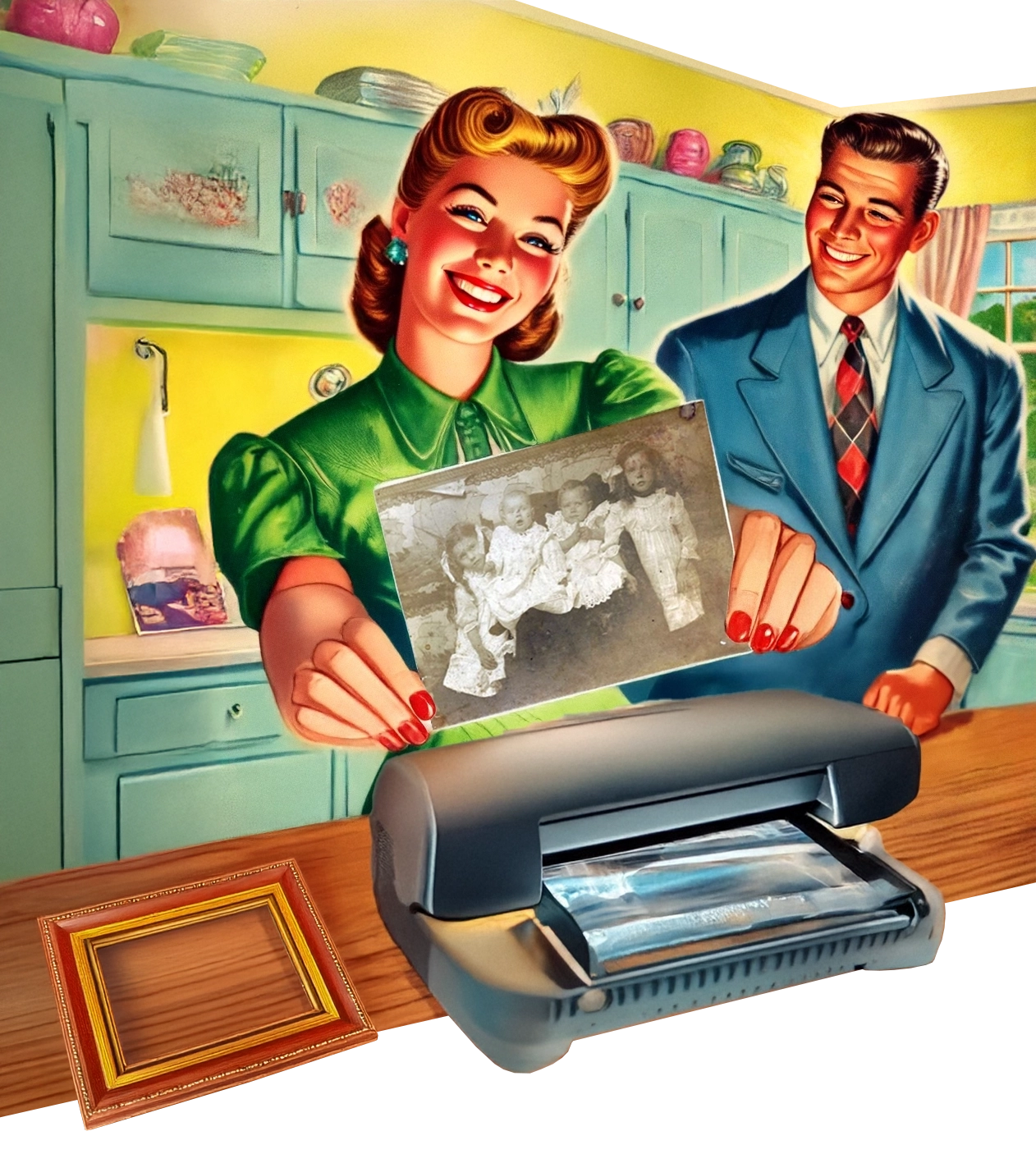 how to scan your photo using a flatbed scanner