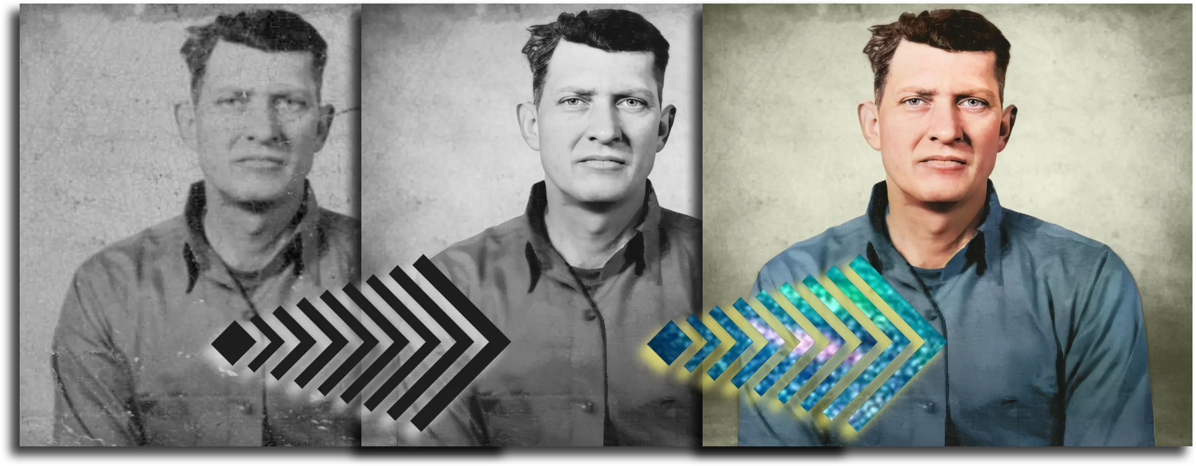 Photo Restoration Process