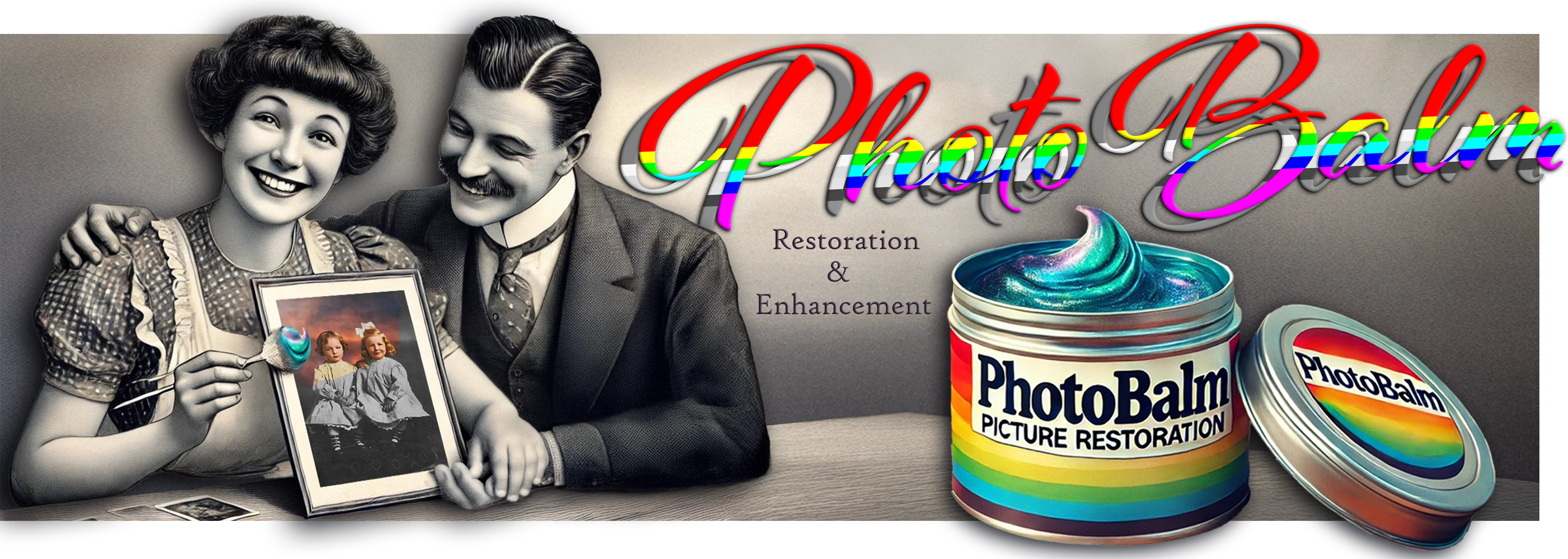 Photobalm Restoration And Enhancement Banner Title