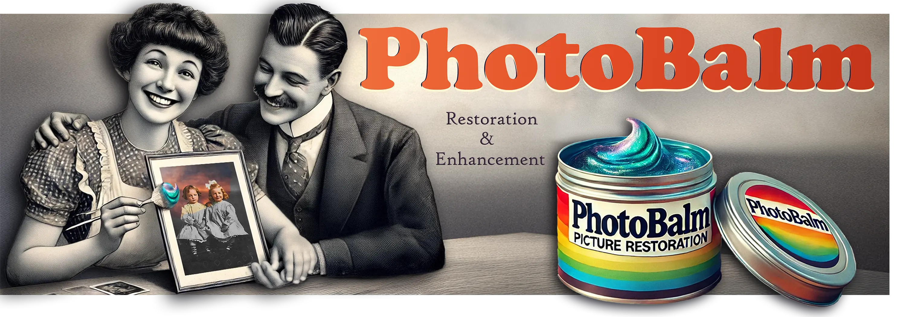 Photobalm Restoration And Enhancement Banner Title