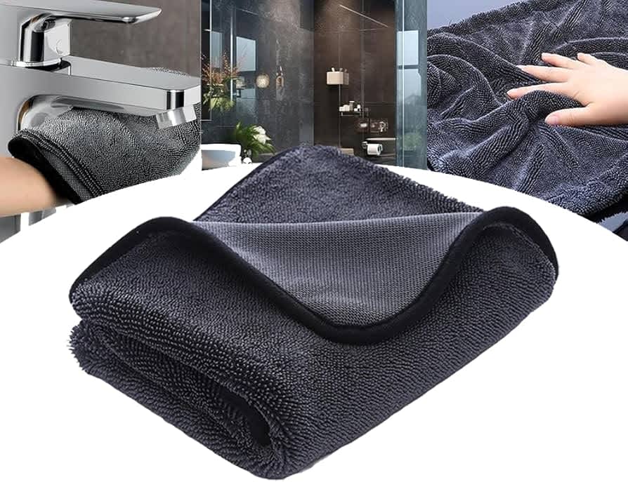 silicone medical device drying microfiber cloth bathroom