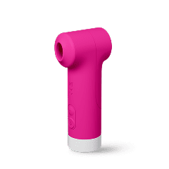 Lovense Fizz pink clitoral suction stimulator product photography white background