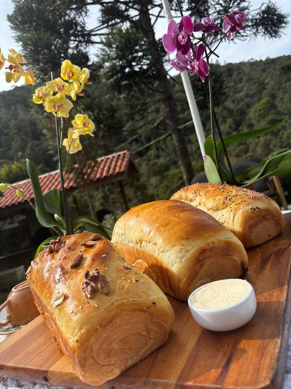 Pães de queijo artesanais