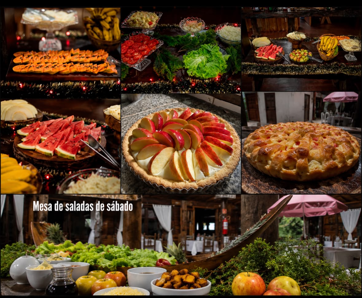 Frutas frescas da estação