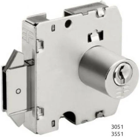Fechadura 3F para porta de vidro