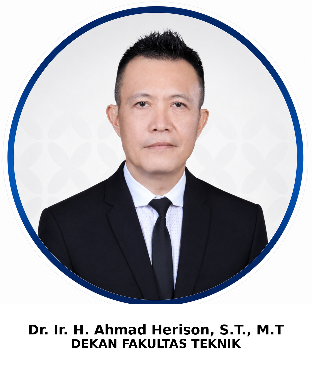 Dr. Ir. H. Ahmad Herison, S.T., M.T - Dekan Fakultas Teknik