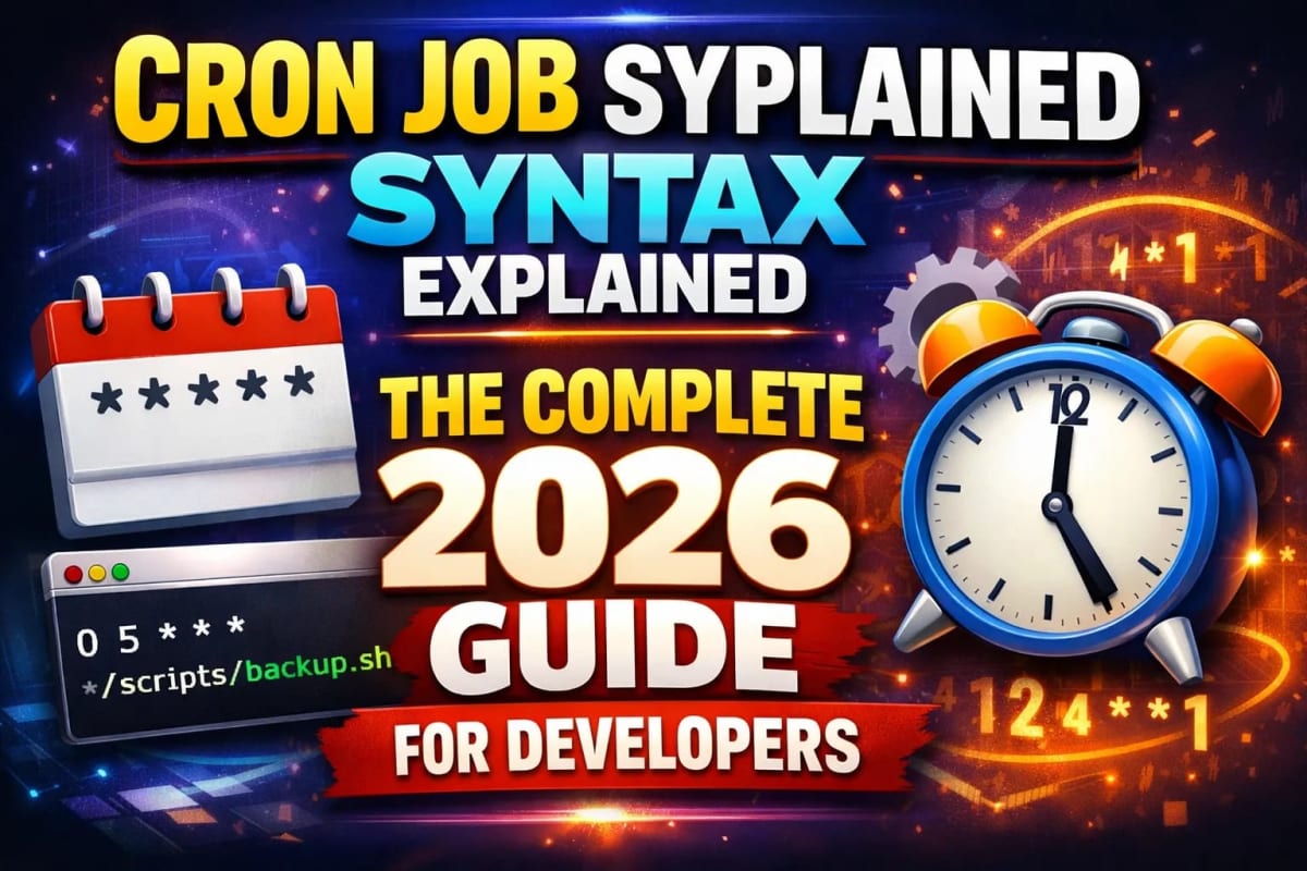 Cron Job Syntax Explained: The Complete 2026 Guide for Developers