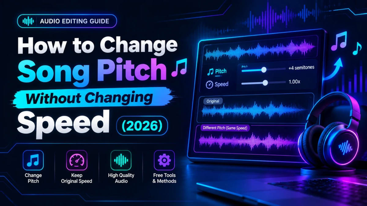 How to Change Song Pitch Without Changing Speed (2026)