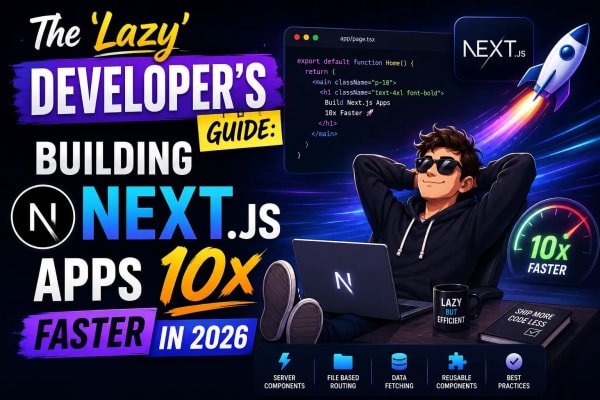 The 'Lazy' Developer's Guide: Building Next.js Apps 10x Faster in 2026