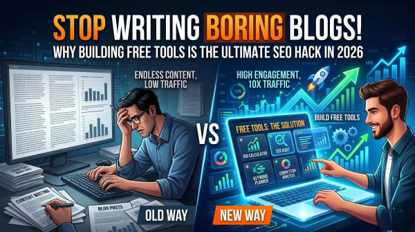 Stop Writing Boring Blogs: Why Building Free Tools is the Ultimate SEO Hack in 2026