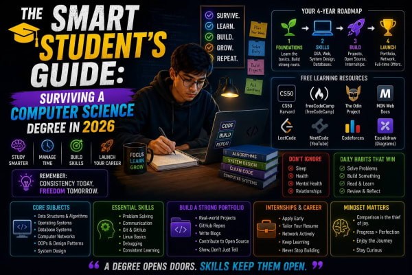 The Smart Student's Guide: Surviving a Computer Science Degree in 2026
