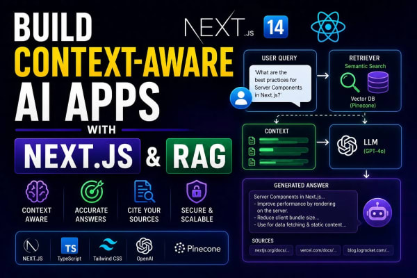 Build Context-Aware AI Apps with Next.js & RAG