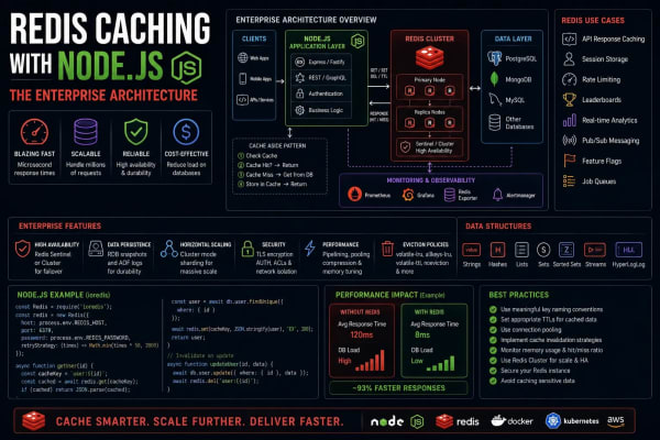 Redis Caching Node.js: The Enterprise Architecture