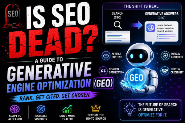Is SEO Dead? A Guide to Generative Engine Optimization (GEO)
