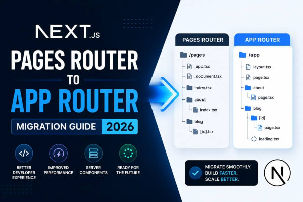 Next.js Pages Router to App Router: Complete Migration Guide (2026)