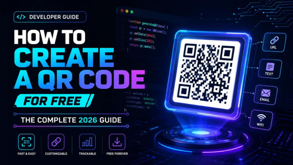 How to Create a QR Code for Free - The Complete 2026 Guide