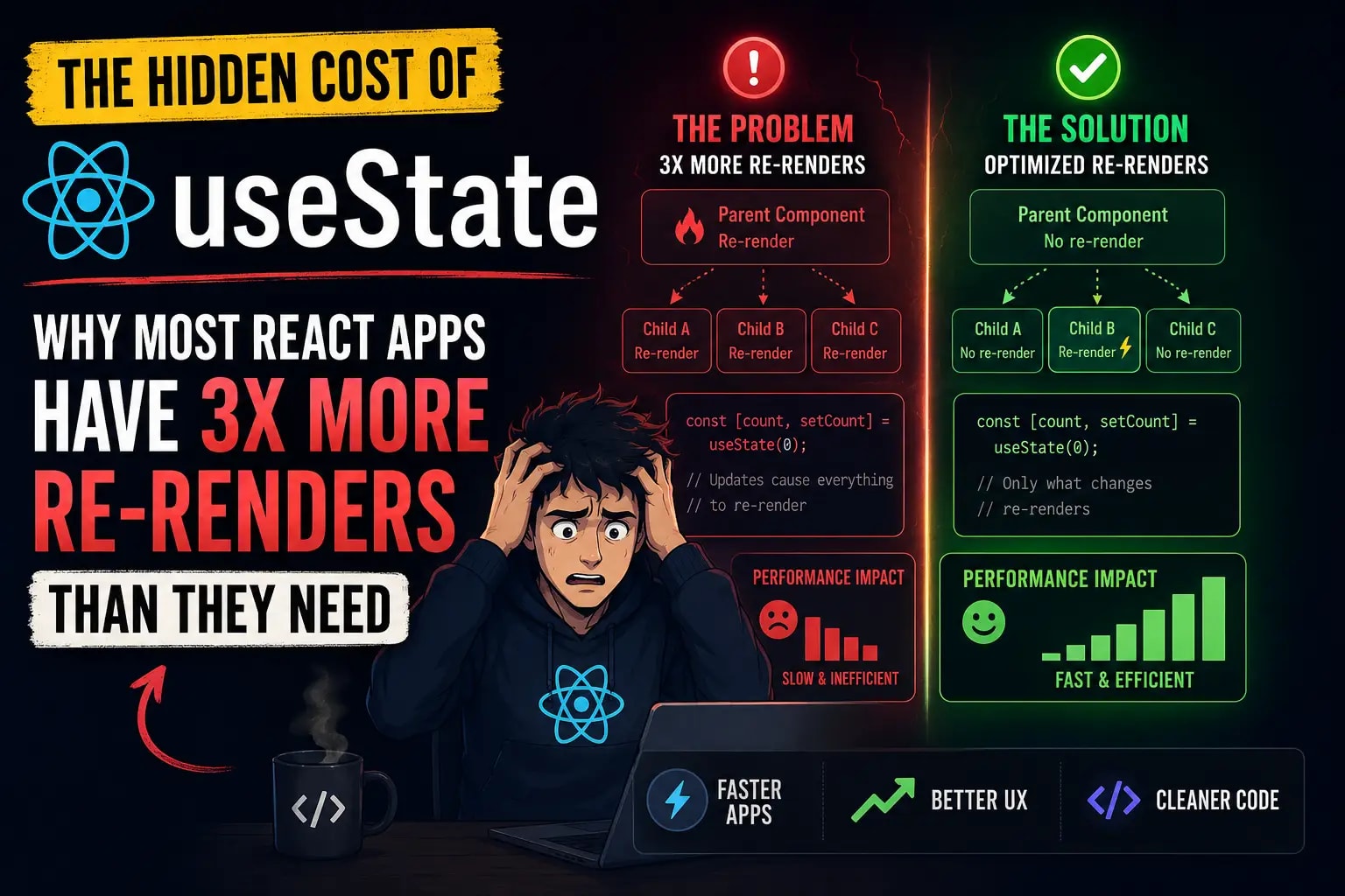 Fix React Unnecessary Re-renders - Performance Guide 2026