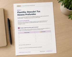 Plantilla: Descubre sus Deseos Profundos