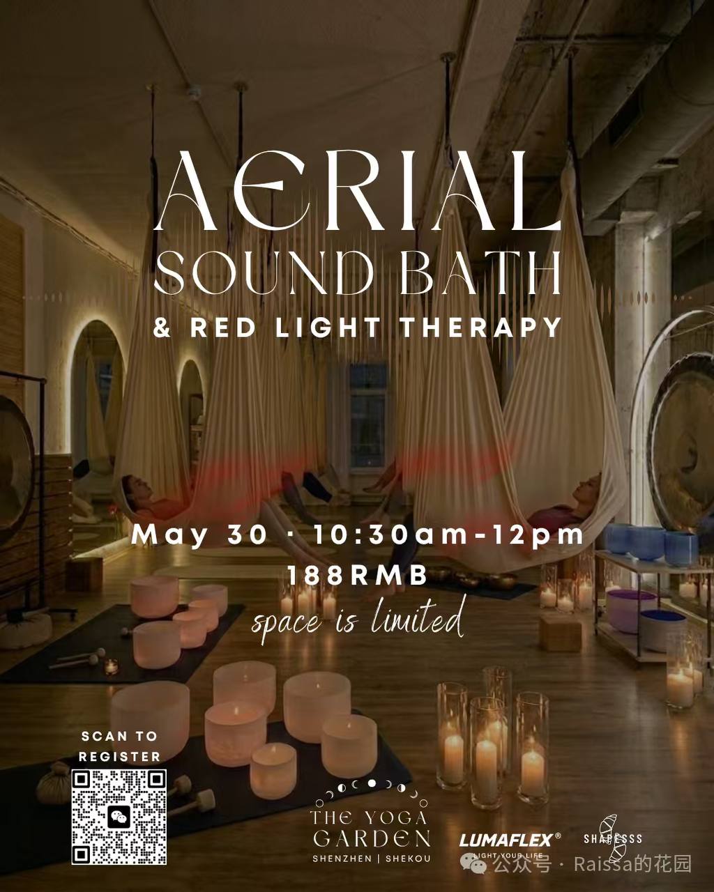 Aerial Sound Bath Flyer