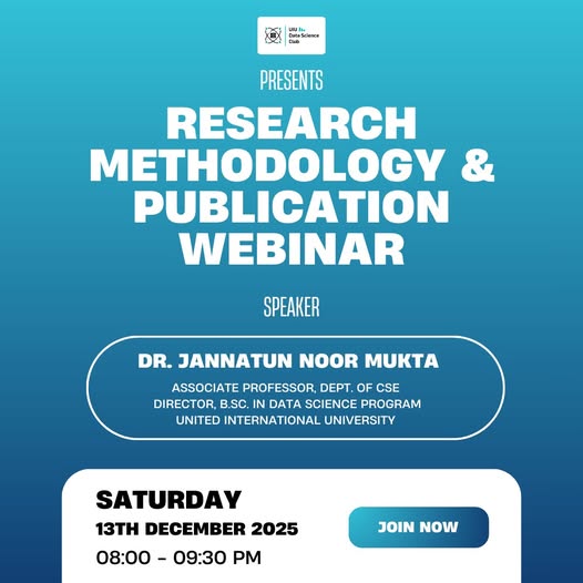 Research Methodology & Publication Webinar