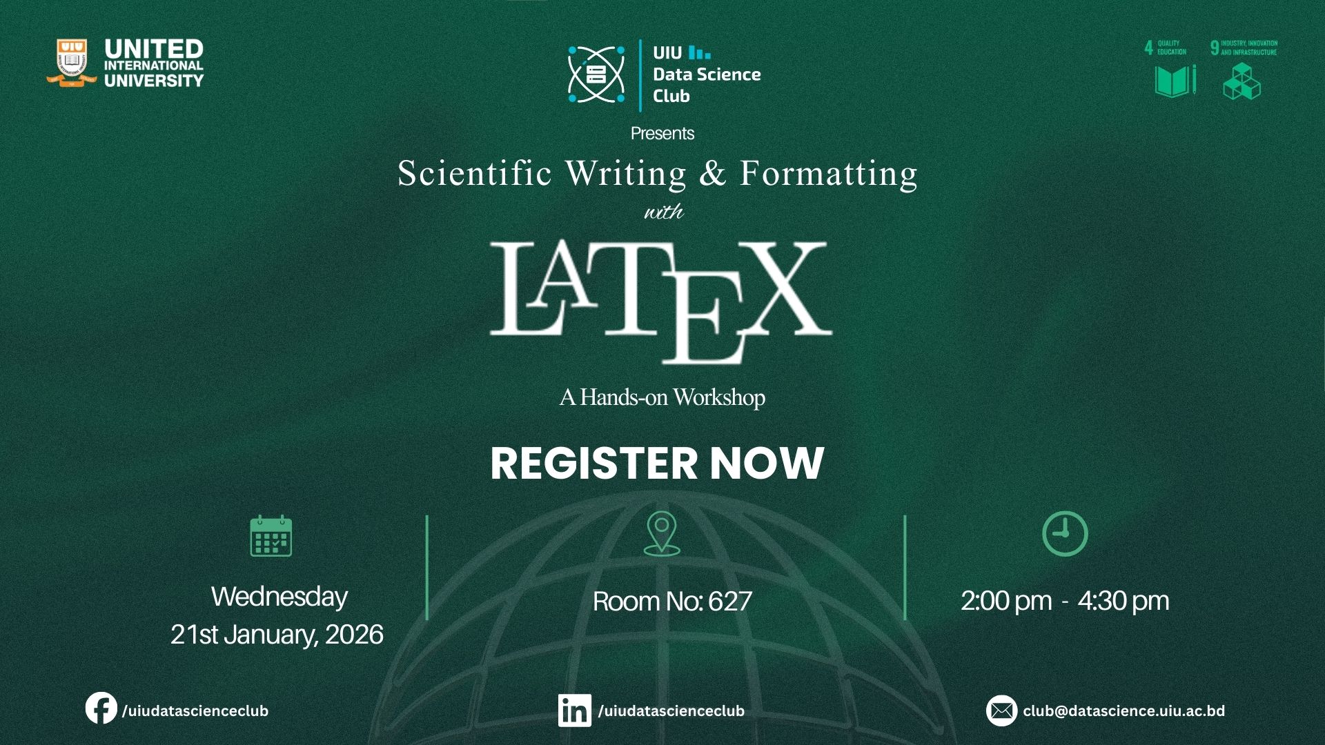 Scientific Writing & Formatting with LaTeX
