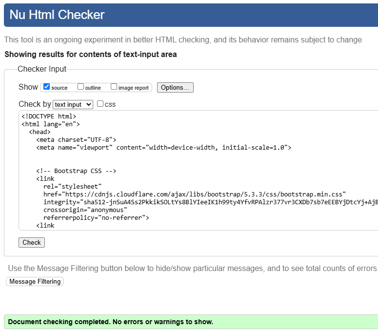 Base HTML