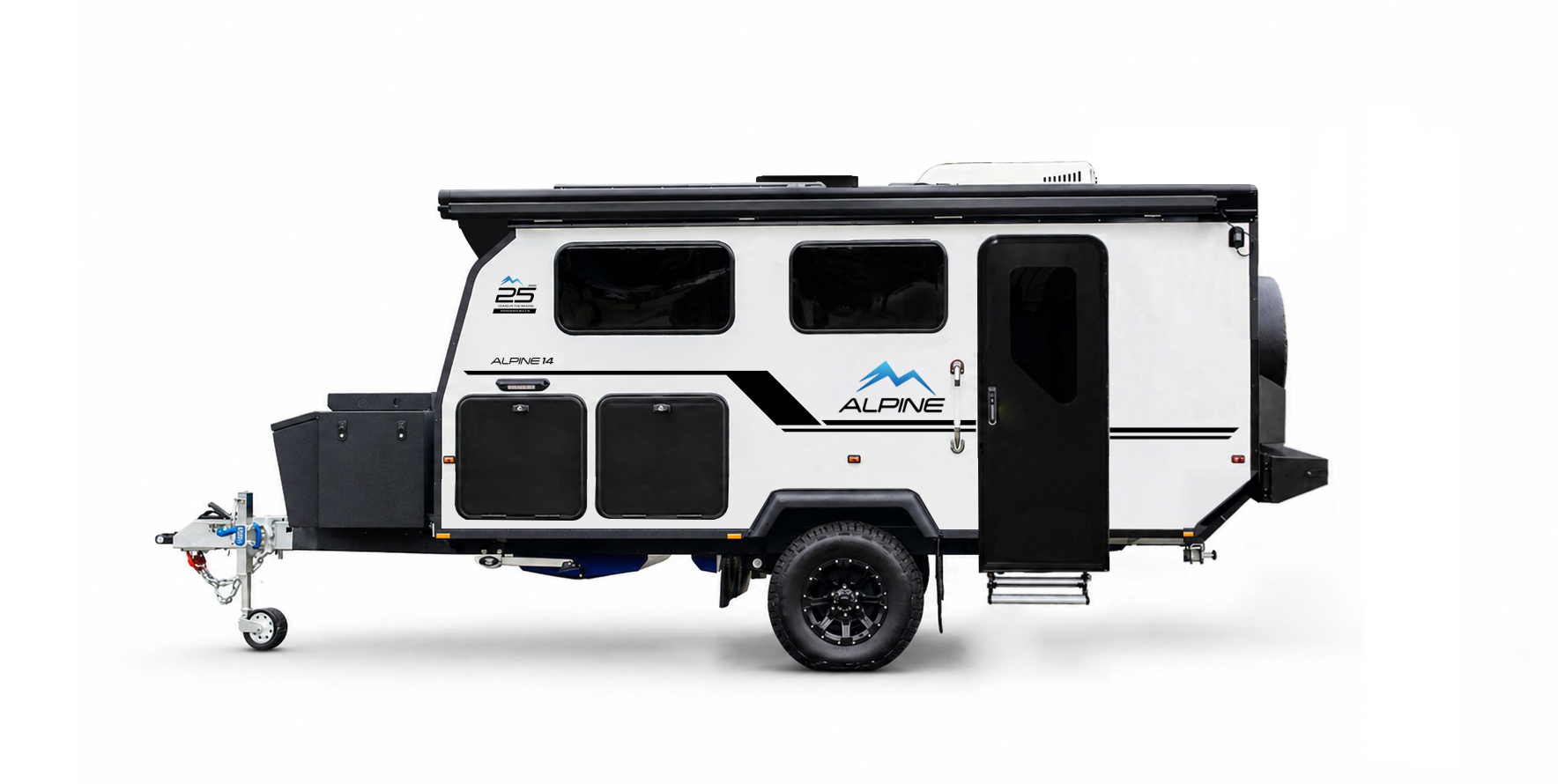 ALPINE-14 Electric Pop-Top side profile