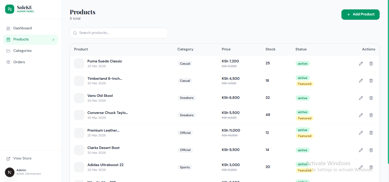 eCommerce Website with Admin & Customer Dashboard preview 7