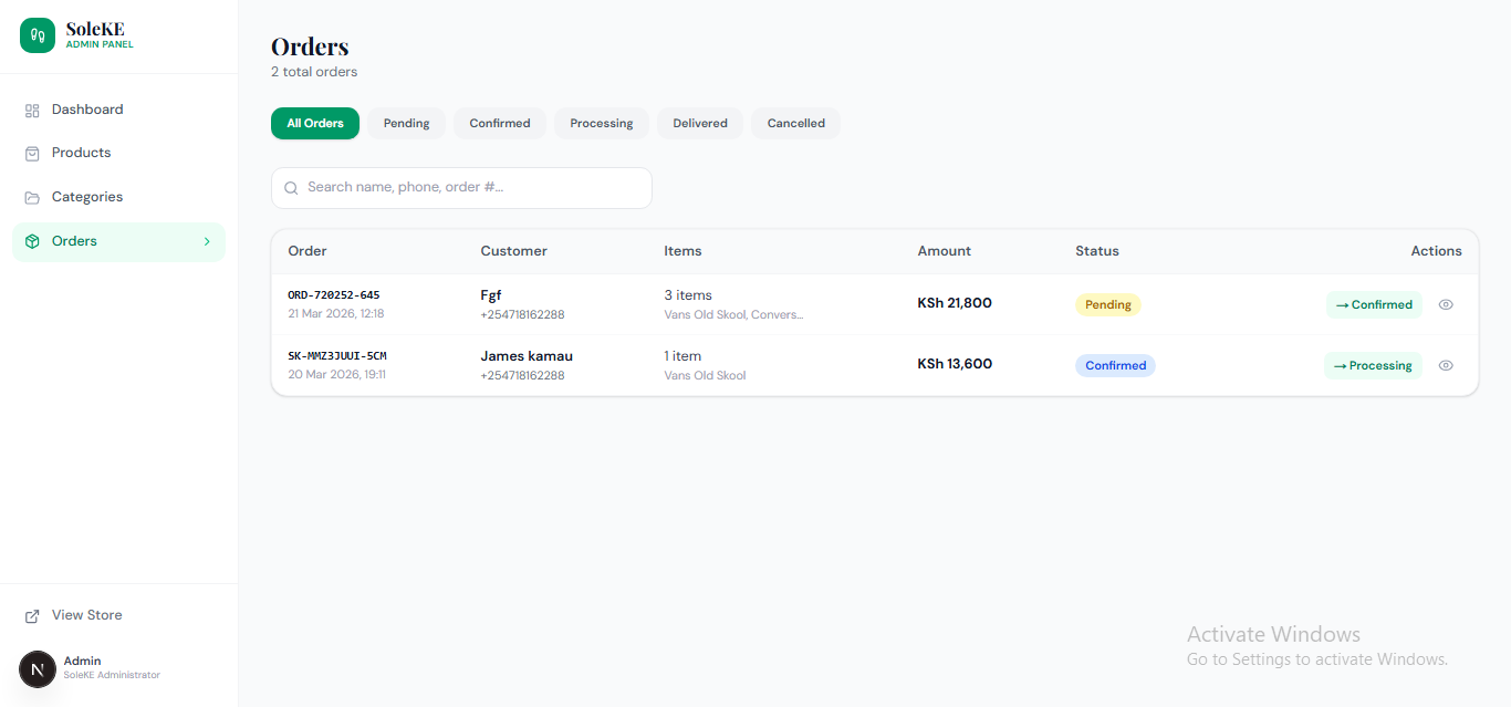 eCommerce Website with Admin & Customer Dashboard preview 8