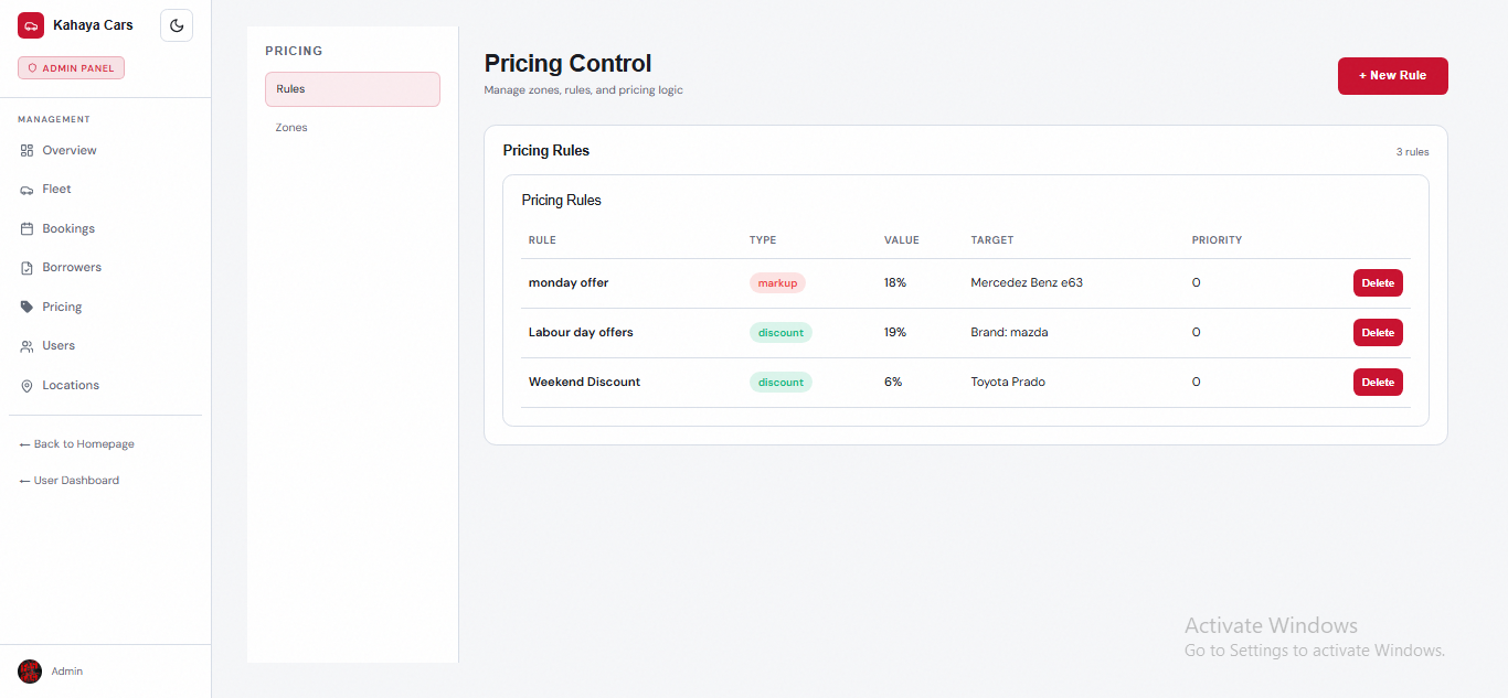 Kahaya — Smart Car Rental & Fleet Management Platform preview 6